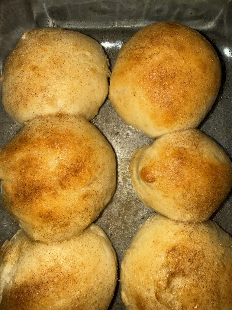 8 Cinnamon Dinner Rolls